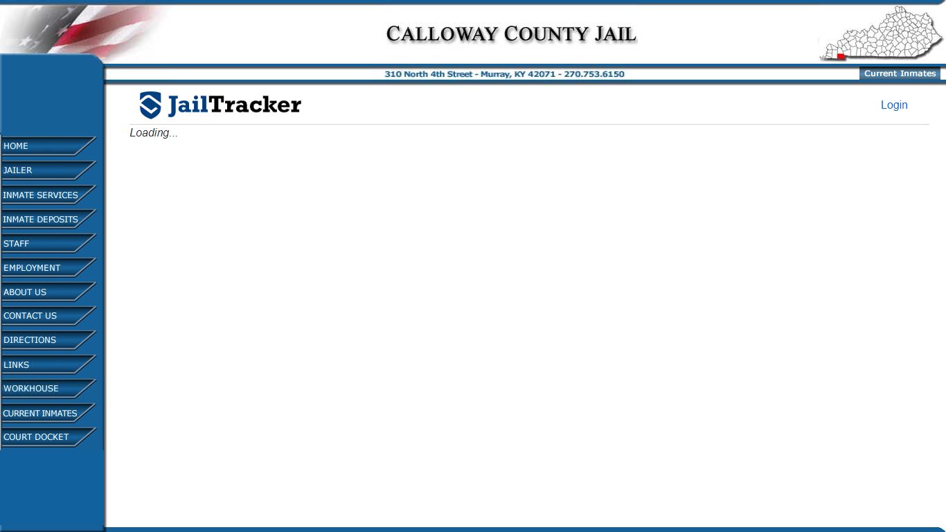 Calloway County Jail Inmates